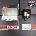 Tabung Minyak Rem RPD Quantum D2 40mL Lubang Bawah Black Red